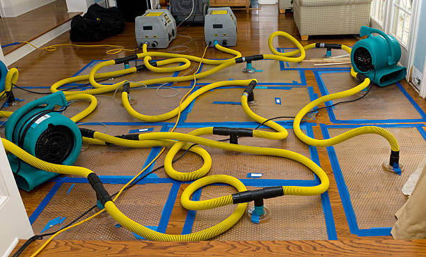 Professional Water Extraction technician working in Piedmont, CA